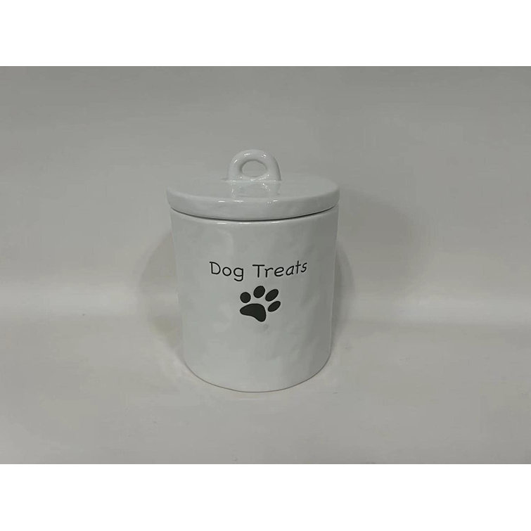 Dog deals biscuit container